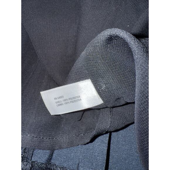 Gap Womens Pleated A Line Mini Skirt Size 8 Black Skater Tennis Cocktail Preppy - Picture 7 of 9